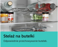 Lodówka Siemens iQ300 KG36NVICG No Frost 186cm Stal Nierdzewna 321L - 1507678 - zdjęcie 9